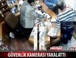 HIRSIZI GÜVENLİK KAMERASI YAKALATTI