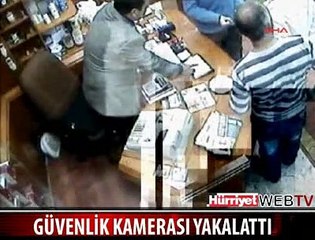 HIRSIZI GÜVENLİK KAMERASI YAKALATTI