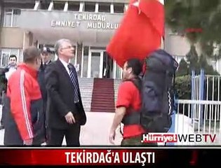 8 YILDIR ÇANAKKALE'YE YÜRÜYOR
