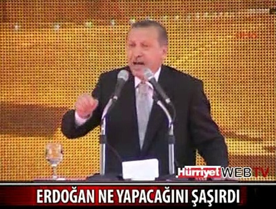 BAŞBAKAN ERDOĞAN DA ŞAŞIRDI