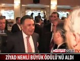 AYDIN DOĞAN'A ZİYAD NEMLİ BÜYÜK ÖDÜLÜ