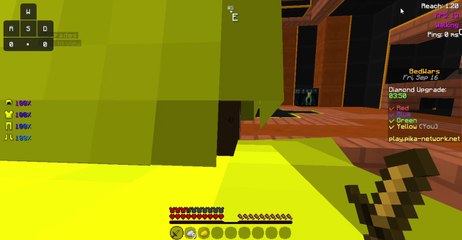 Minecraft Bedwars game