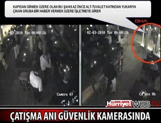ÇATIŞMA ANI BÖYLE GÖRÜNTÜLENDİ