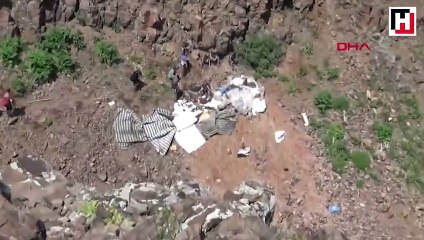 Erzurum'da PKK'ya ait sığınak ele geçirildi