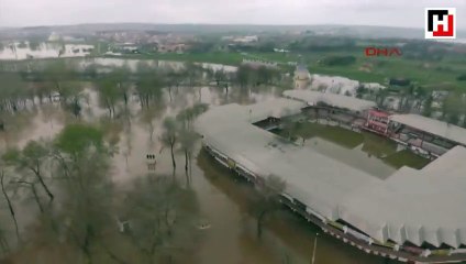 Edirne’de nehirlerde 'kırmızı taşkın alarmı'.... 'Su daha da yükselecek ancak...'