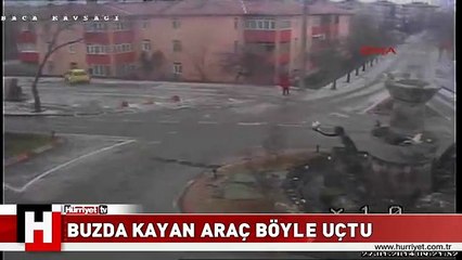 BUZDA KAYIP BÖYLE TAKLA ATTI