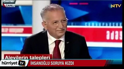 Ekmeleddin İhsanoğlu'nu kızdıran vesayet sistemi sorusu