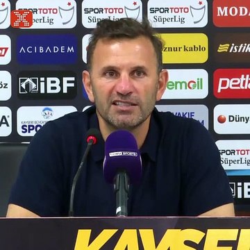 Okan Buruk: Galatasaray'a karşı bir oluşum var!