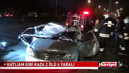 EDİRNE'DE KATLİAM GİBİ KAZA