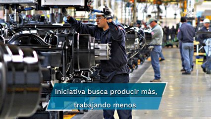 Proponen que empleados disfruten de dos días y medio de descanso a la semana