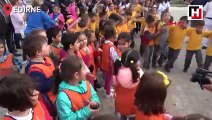 Edirne Belediye Bandosu'ndan hayvan barınağında konser