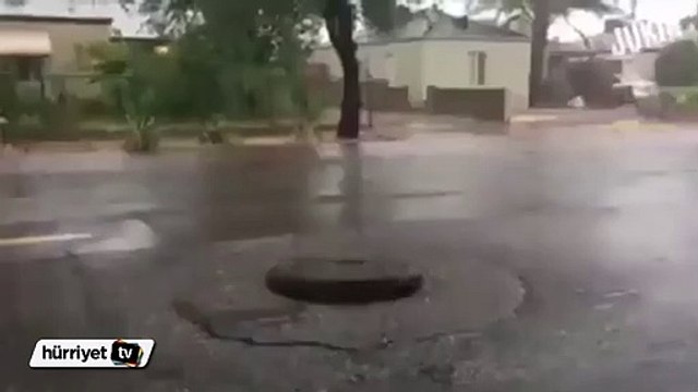 Rögar kapağı kendiliğinden hareket ediyor