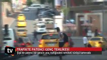 Patenci genç canını hiçe saydı 