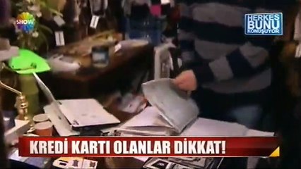 Kredi kartı kullananlar dikkat