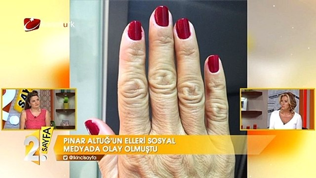 Pınar Altuğ: Bir baktım ellerim kırış kırış