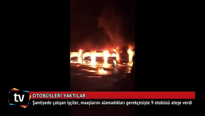 Bin Ladin’in işçileri Mekke’de 9 otobüsü yaktı