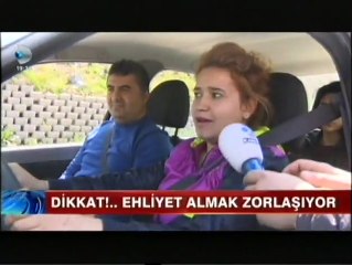 Aracının bir buçuk katı boşluğa park edemeyenlere ehliyet yok