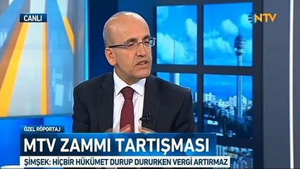 Şimşek: 'Silahları borç yerine vergi ile karşılamak istiyoruz'
