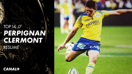 Clermont assure l'essentiel à Perpignan - TOP 14 Perpignan - Clermont