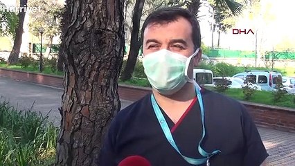 Minik Elif Zümra'nın sağlıkçı babasına sarılma isteği duygulandırdı