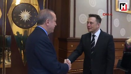 Cumhurbaşkanı Erdoğan, Elon Musk'u kabul etti