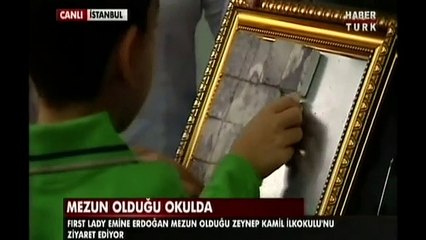 Çocuklar karıştırdı, Emine Erdoğan düzeltti