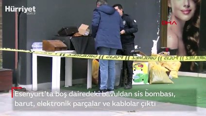 Esenyurt'ta ihbar sonrası rezidansta geniş güvenlik önlemi