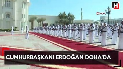 Cumhurbaşkanı Erdoğan Doha'da