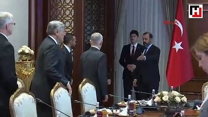 Erdoğan, ABD Savunma Bakanı Mattis'i kabul etti