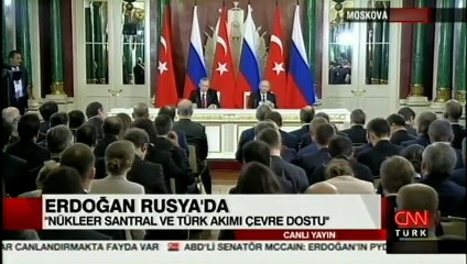 Cumhurbaşkanı Erdoğan ve Putin'den açıklamalar