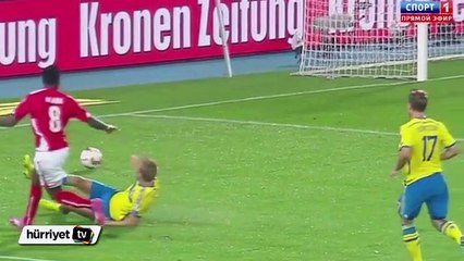 Erkan Zengin'den İsveç milli takımında muhteşem gol