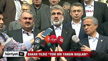 Bakan Yıldız "Yeni bir yangın başladı"