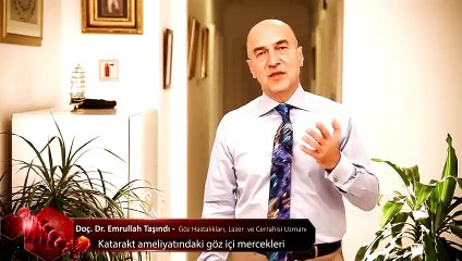 Katarakt ameliyatındaki göz mercekleri