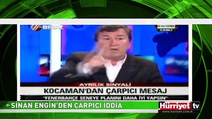 SİNAN ENGİN'DEN GÜNDEM YARATACAK AÇIKLAMA