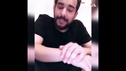 Enis Arıkan sette kaza geçirdi! Bir anda yanmaya başladı...