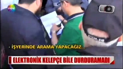 Elektronik kelepçe bile durduramadı