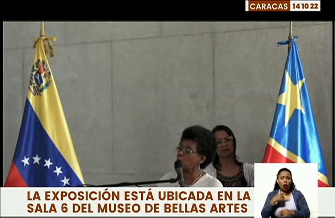Autoridades asisten a la inauguración de la exp...