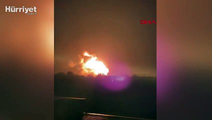 İngiltere'de endüstriyel binada patlama meydana geldi