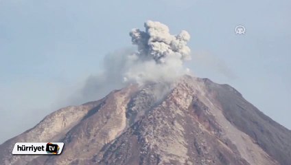 Sinabung Yanardağı'nda görsel şölen
