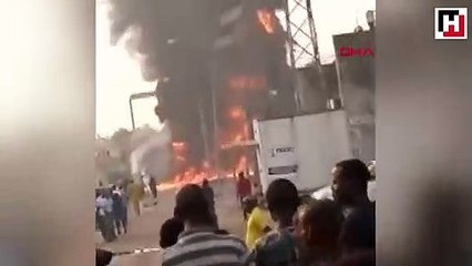 Nijerya’da enerji santralinde yangın