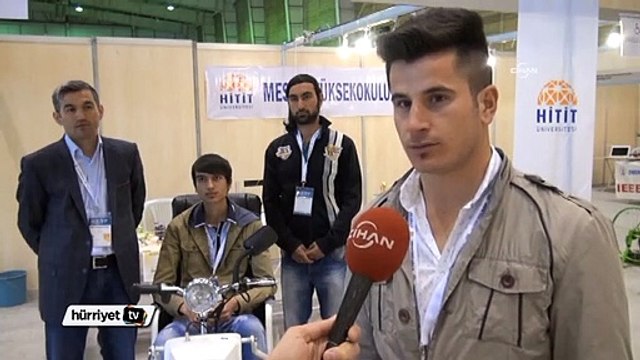 Engelliler için şarjı bitince yolda bırakmayan tekerlekli sandalye