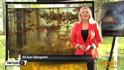 33 saat hava durumu sunarak rekor kırdı