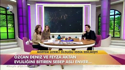 Özcan Deniz ile Feyza Aktan ayrılığının nedeni ortaya çıktı