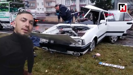 Oğlunun öldüğü kaza yerinde temizlik yapan baba İsmini duyunca dünyam yıkıldı