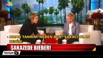 Ellen bu sefer Justin Bieber'a şaka yaptı