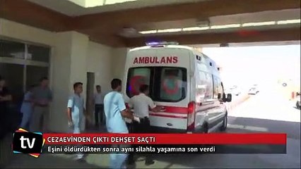 Cezaevinden çıktı dehşet saçtı