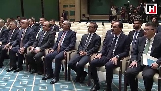 Cumhurbaşkanı Erdoğan, KKTC Başbakanı Ersin Tatar ile ortak basın toplantısı düzenledi