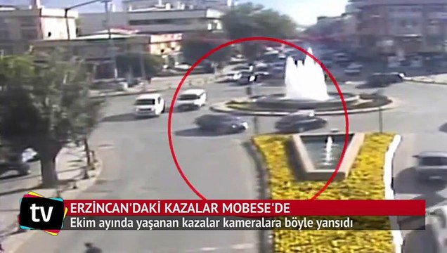 Erzincan'daki kazalar MOBESE'de
