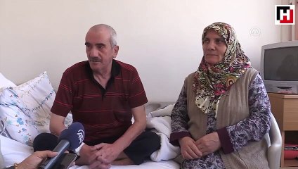 10 yıl taşıdığı oksijen cihazından 7,5 dakikada kurtuldu