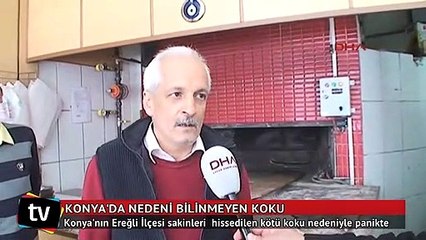 Konya Ereğli’de ’koku’ paniği